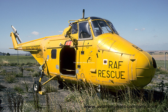 RAF Westland Whirlwind HAR.10 8673M dumped at Netheravon (1993)