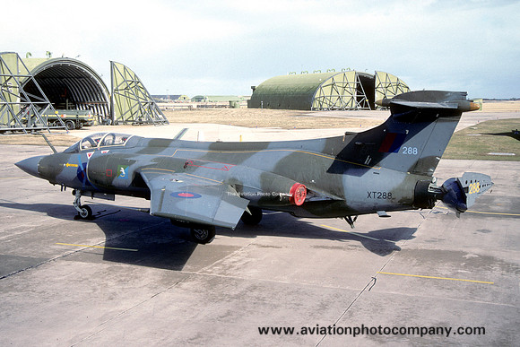 RAF Blackburn Buccaneer S.2 XT288 GIA at RAF Lossiemouth (1994)