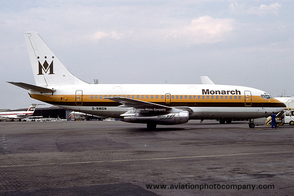 Monarch Airlines Boeing 737-200 G-BMON (1984)