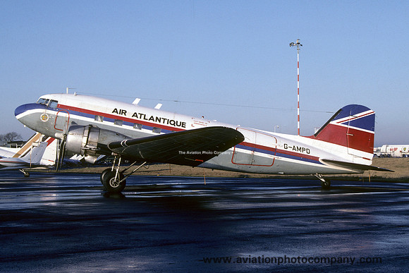 Air Atlantique Douglas C-47 Dakota G-AMPO (1982)