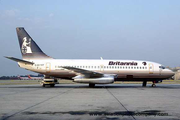 Britannia Airways Boeing 737-200 G-BHWF (1984)