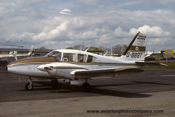 Thurston Aviation Piper PA-23-250 Aztec D G-BBST (1982)
