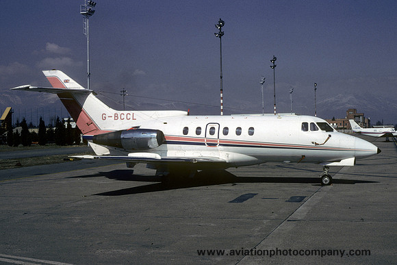 Hawker Siddeley HS125-600B G-BCCL (1982)
