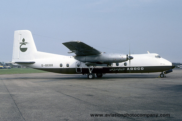 Agoco Handley Page Herald G-BEBB (1982)