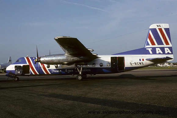 Trans Azur Aviation Handley Page Herald G-BCWE (1982)