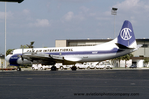 Cam Air International Lockheed Electra N669F (1985)
