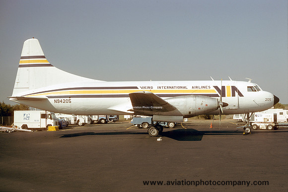 Viking International Airlines Convair 580 N94205 (1984)