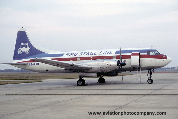 SMB Stage Line Convair 580 N94226 (1984)