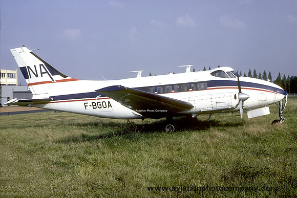 Nantes Aviation De Havilland Riley Dove F-BGOA (1982)