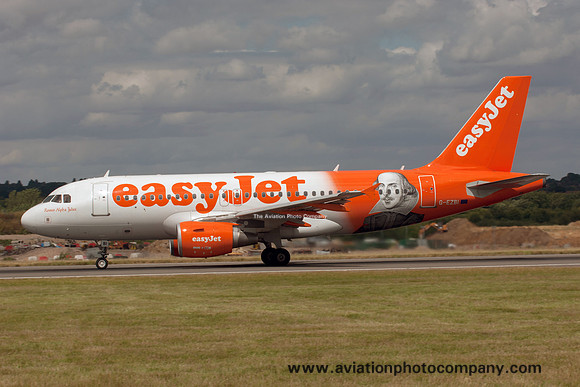 easyJet Airbus A319-100 G-EZBI at Luton (2015)