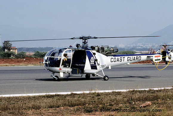 Indian Coast Guard 848 Squadron HAL Chetak/Sud Alouette III CG817 (2006)