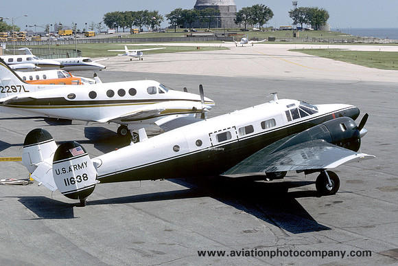 US Army Beech C-45G Expeditor 51-11638 (1978)