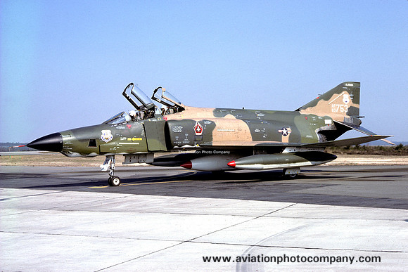 USAF Alabama ANG 106 TRS McDonnell RF-4C Phantom 63-7753 (1976)