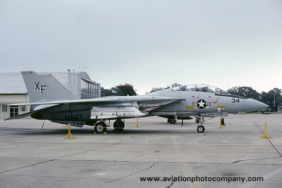 US Navy VX-4 Grumman F-14A Tomcat 159424/XF-34 (1980)