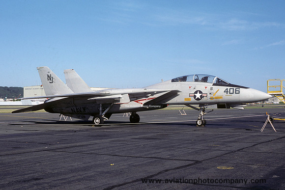 US Navy VF-124 Grumman F-14A Tomcat 161597/NJ-406 (1985)
