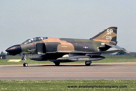USAF 52 TFW 480 TFS McDonnell F-4D Phantom 66-7715/SP (1977)