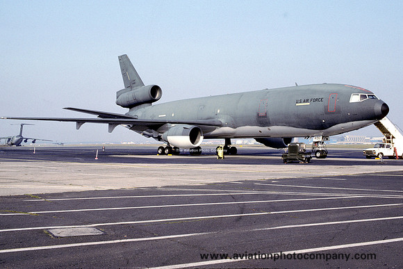 USAF 2 BW McDonnell Douglas KC-10A Extender 84-0190 at Rhein Main (1986)