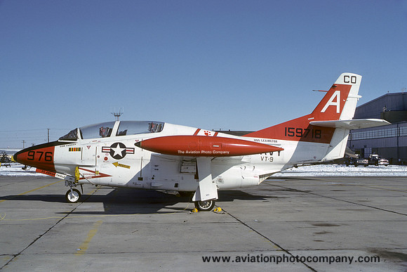 US NAvy VT-9 North American T-2C Buckeye 159718/A-976 (1984)