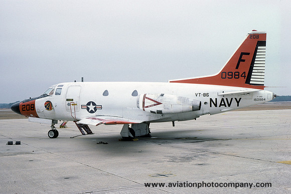 US Navy VT-86 North American T-39D Sabreliner 150984/F-208 (1984)