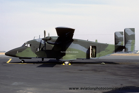 USAF 10 MAS Short C-23A Sherpa 84-0473 'Florennes' at Rhein Main (1986)