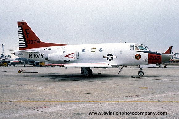 US Navy VT-86 North American T-39D Sabreliner 150979/F-206 (1984)