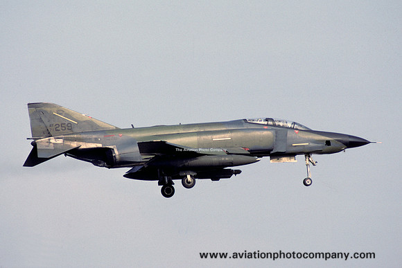 USAF 10 TRW 1 TRS McDonnell RF-4C Phantom 71-0259/AR (1985)