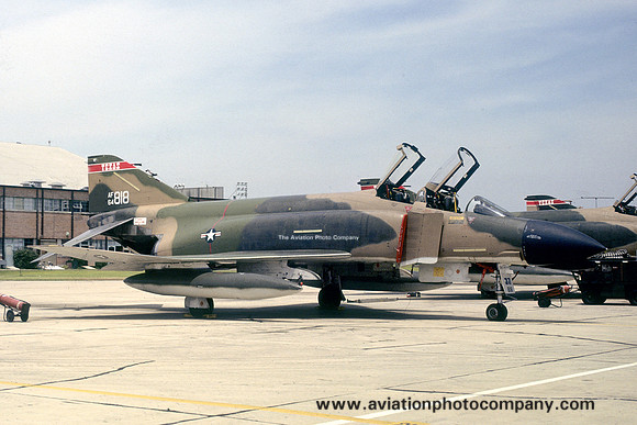 USAF Texas ANG 182 TFS McDonnell F-4C Phantom 64-0818 (1979)