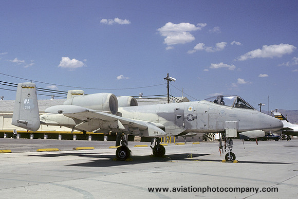 USAF 57 TTW 66 FWS Fairchild A-10A Thunderbolt 75-0298/WA (1979)