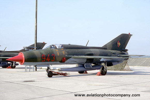East German Air Force Mikoyan MiG-21PF 943 (1989)