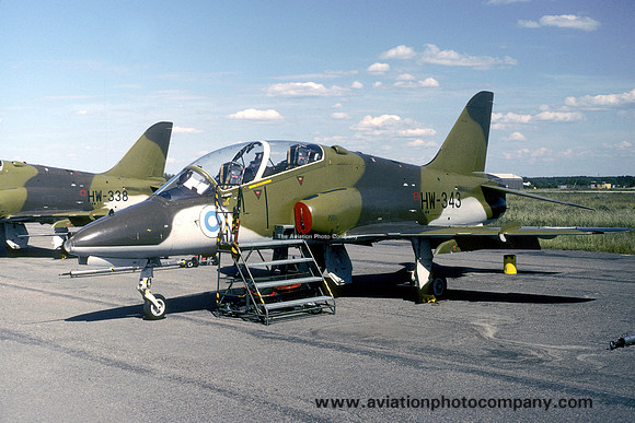 Finnish Air Force BAe Hawk T.51 HW-343 (1989)