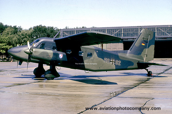 West German Air Force JBG35 Dornier Do28D 58+92 (1989)
