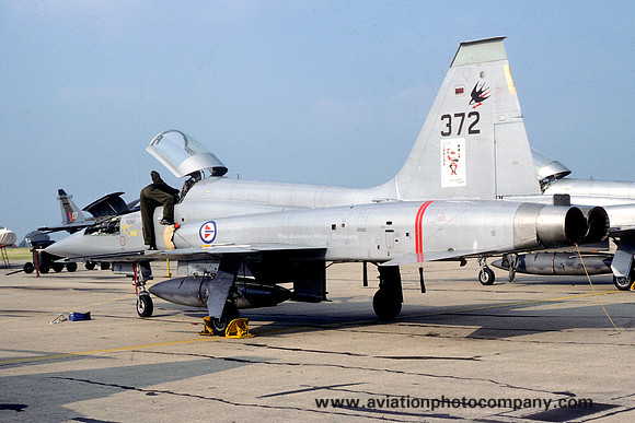 Norwegian Air Force 336 Skv Northrop F-5A Freedom Fighter 372 (1977)