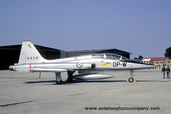 Norwegian Air Force 718 Skv Northrop F-5B Freedom Fighter 14906/DP-W (1981)