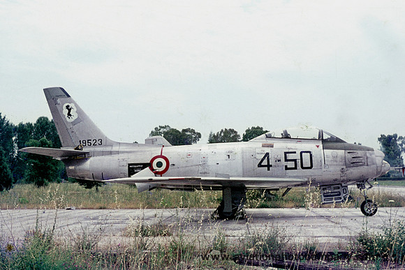 Italian Air Force 4 Stormo Canadair CL-13 Sabre Mk4 19523/4-50 (1967)