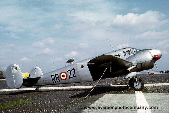 Italian Air Force 2 RR Beech C-45F Expeditor MM61641/RR-22 (1967)