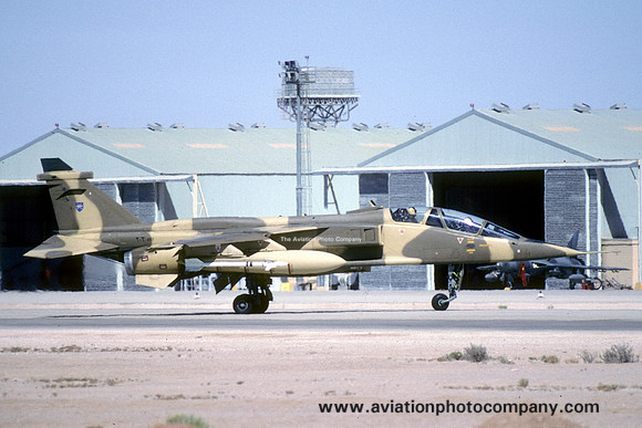 Omani Air Force 8 Squadron Sepecat Jaguar B 203 (1989)