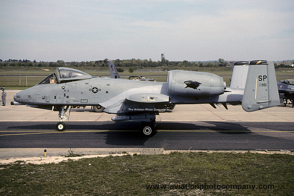 USAF 52 FW 81 FS Fairchild A-10A Thunderbolt 81-0951/SP (2002)