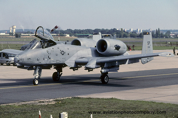 USAF 52 FW 81 FS Fairchild A-10A Thunderbolt 81-0983/SP (2002)
