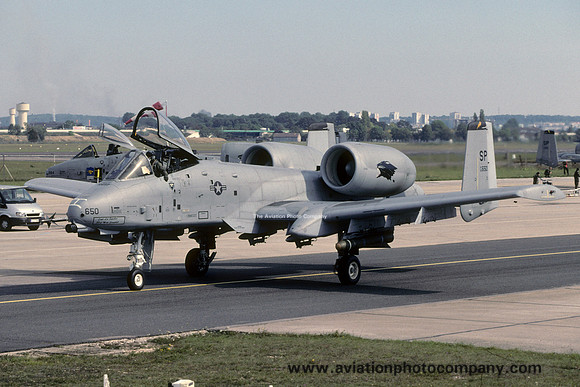 USAF 52 FW 81 FS Fairchild A-10A Thunderbolt 82-0650 (2002)