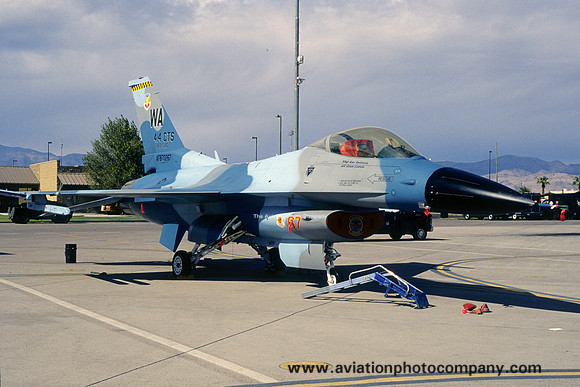 USAF 57 WG 414 CTS General Dynamics F-16C Fighting Falcon 87-0267/WA (2002)