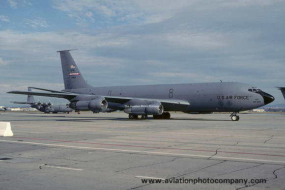 USAF AFRC 927 ARW Boeing KC-135E Stratotanker 57-1422 at Rhein Main (2001)