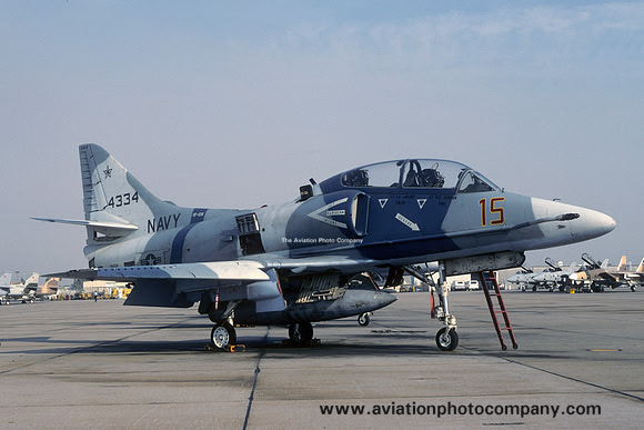 US Navy VF-126 Douglas TA-4J Skyhawk 154334/NJ-615 (1993)