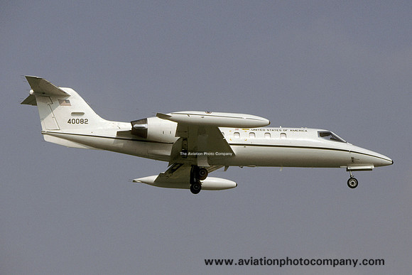 USAF HQ USEUCOM Learjet C-21A 84-0082 (1997)