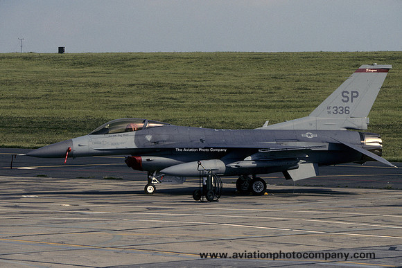 USAF 52 FW 22 FS General Dynamics F-16C Fighting Falcon 91-0336/SP (1997)