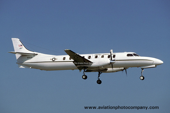 US Navy Sigonella Fairchild Swearingen C-26D Metro 900528 (2002)