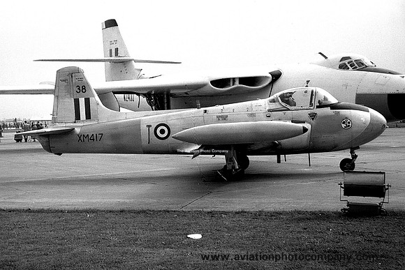 RAF 7 FTS Hunting Jet Provost T.3 XM417/38 (1962)