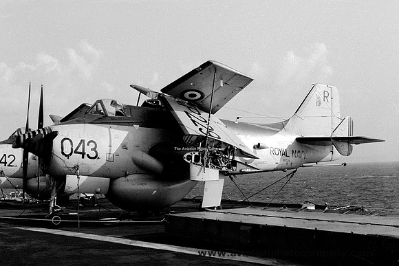 Royal Navy 849 Squadron Fairey Gannet AEW.3 XP229/R043 (1971)