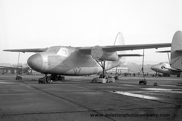 Royal Navy Hunting Sea Prince C.2 WM736 stored at Sydenham