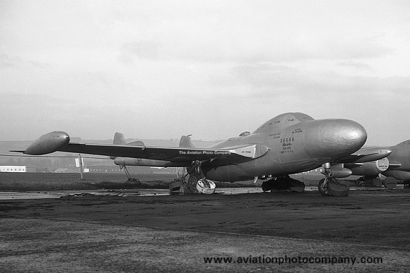Royal Navy De Havilland Sea Venom FAW.21 XG688 stored at Sydenham