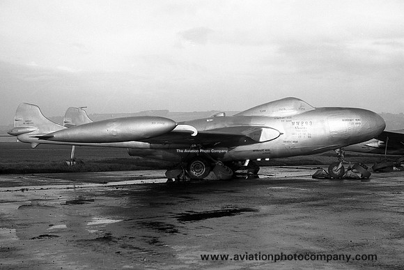 Royal Navy De Havilland Sea Venom FAW.21 WW293 stored at Sydenham